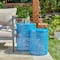 Glitzhome® Multi-Functional Metal Accent Table Set
